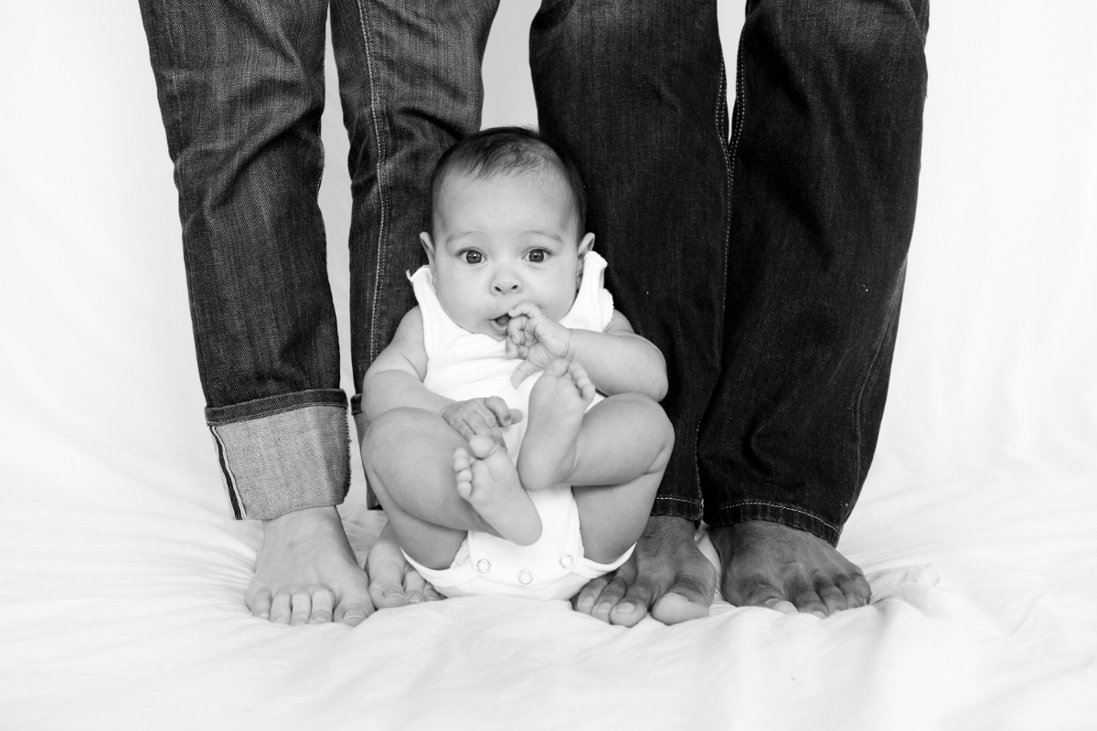black and white baby photographer brisbane Gwyneth
