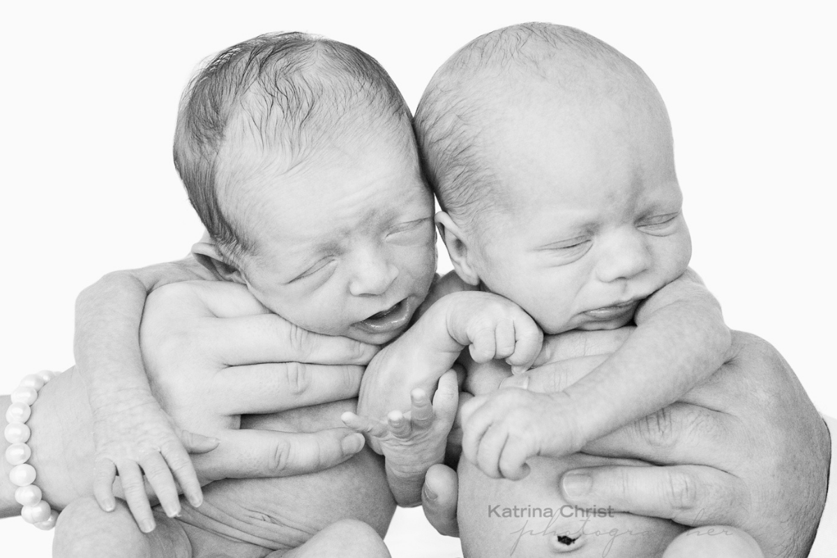 black and white newborn twin photography brisbane